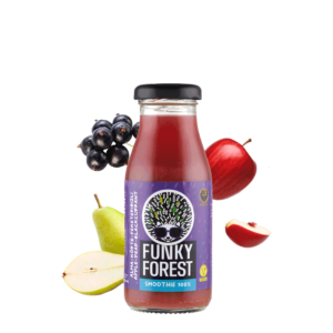 Funky Forest® 100%-os smoothie, alma-körte-feketeribizli 200 ml