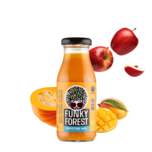 Funky Forest® 100%-os smoothie, alma-mangó-sütőtök-gyömbér 200 ml
