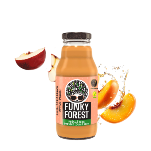 Funky Forest® 100%-os préslé, alma-őszibarack 330 ml