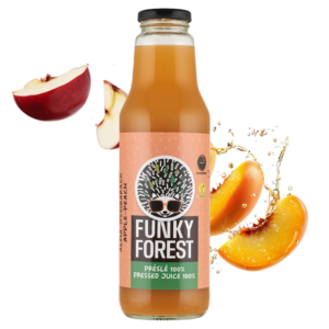 Funky Forest® 100%-os préslé, alma-őszibarack 750 ml