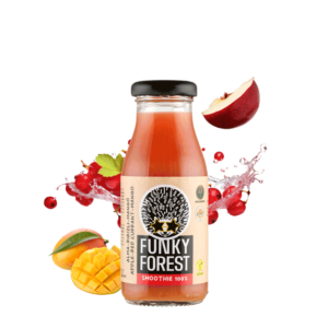 Funky Forest® 100%-os smoothie, alma-ribizli-mangó 200 ml