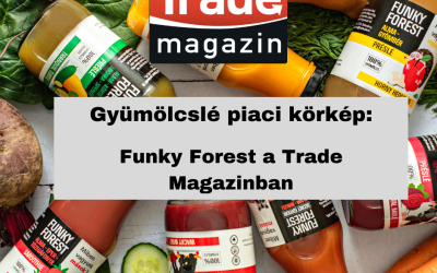 Gyümölcslé piaci körkép a Trade Magazinban – megszólal a Funky Forest