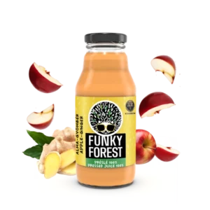 Funky Forest® 100%-os préslé, alma-gyömbér 330 ml