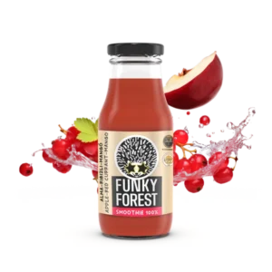 Funky Forest® 100%-os smoothie, alma-ribizli-mangó 250 ml