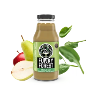 Funky Forest® 100%-os préslé, alma-körte-uborka-spenót 330 ml