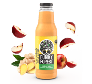 Funky Forest® 100%-os préslé, alma-gyömbér 750 ml