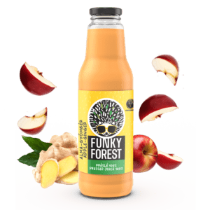 Funky Forest® 100%-os préslé, alma-gyömbér 750 ml