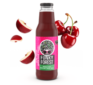 Funky Forest® 100%-os préslé, alma-meggy 750 ml