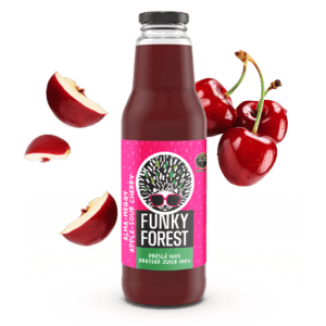 Funky Forest® 100%-os préslé, alma-meggy 750 ml