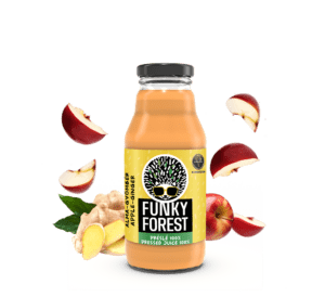 Funky Forest® 100%-os préslé, alma-gyömbér 330 ml