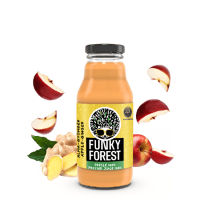 Funky Forest® 100%-os préslé, alma-gyömbér 330 ml