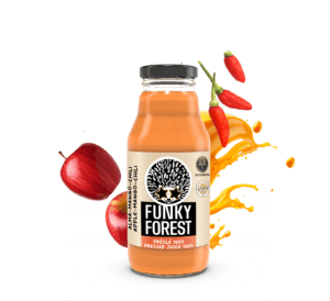 Funky Forest® 100%-os préslé, alma-mangó-chili 330 ml