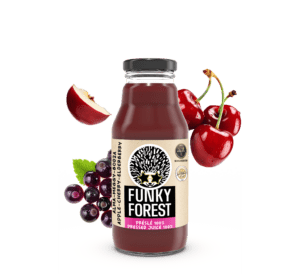 Funky Forest® 100%-os préslé, alma-meggy-bodza 330 ml