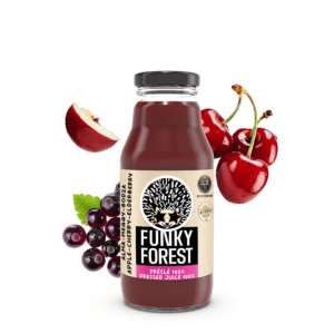 Funky Forest® 100%-os préslé, alma-meggy-bodza 330 ml