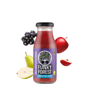 Funky Forest® 100%-os smoothie, alma-körte-feketeribizli 200 ml