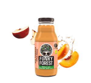 Funky Forest® 100%-os préslé, alma-őszibarack 330 ml