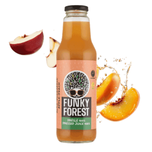 Funky Forest® 100%-os préslé, alma-őszibarack 750 ml