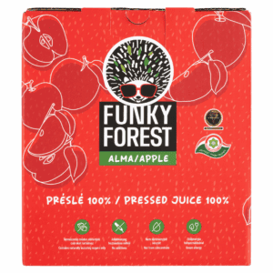 Funky Forest® 100%-os préslé, alma 5L Bag-in-Box